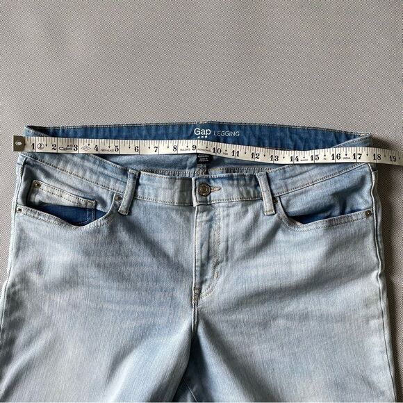 Gap Light Wash Legging Stretch Jeans Women’s Size 14 - Picture 8 of 9